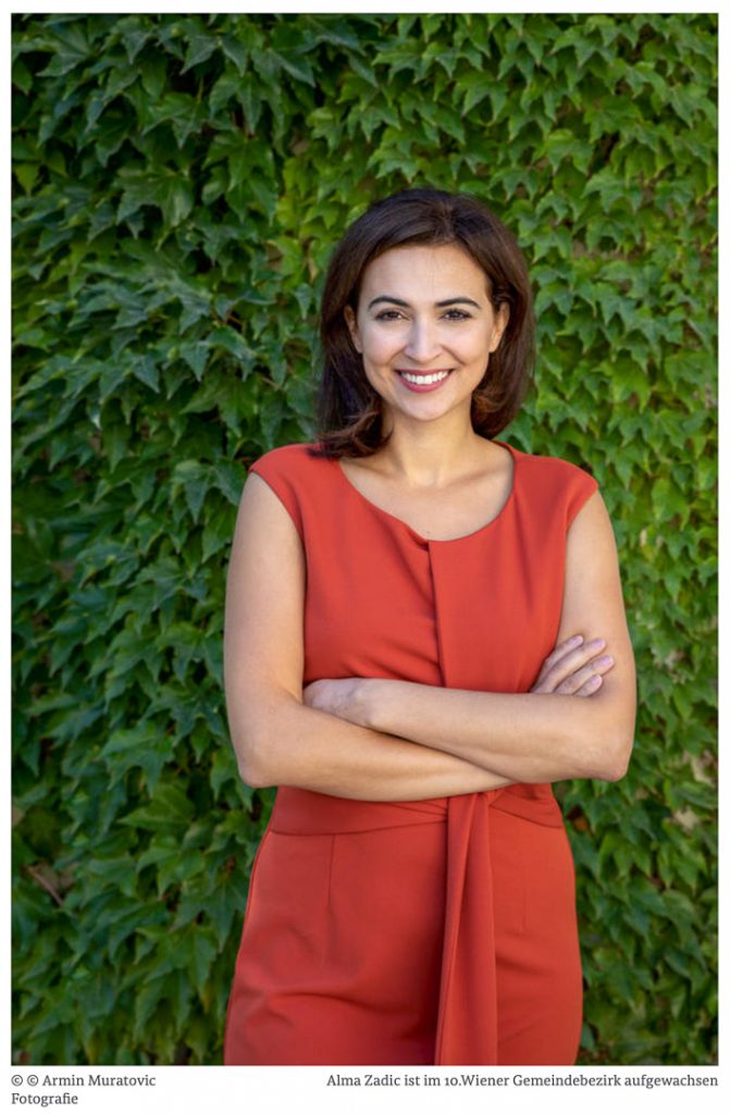 Bundesministerin Alma Zadic Die Grünen © Armin Muratovic